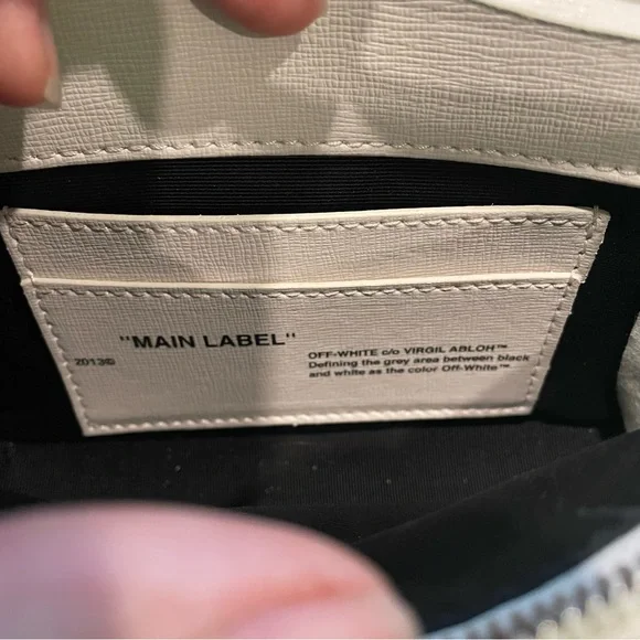 Off-White Binder Mini Flap Crossbody Bag - Picture 12 of 12